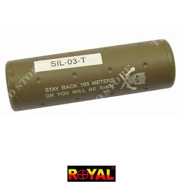 SILENCIADOR SKULL TAN ROYAL (SIL03T)