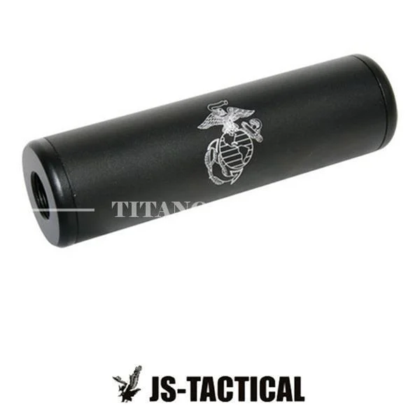 SILENCIADOR SELLO MARINO NEGRO JS-TACTICAL (RH0030)