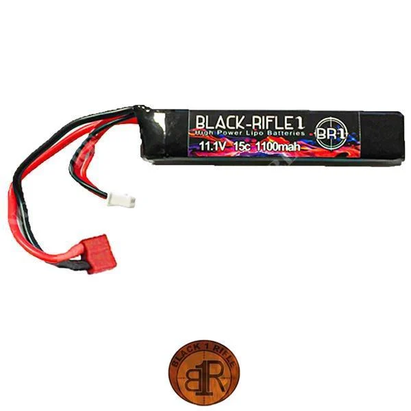 BATERIA 11,1x1100mah LIPO 15C BR1 (BR11,1x1100-DEANS)
