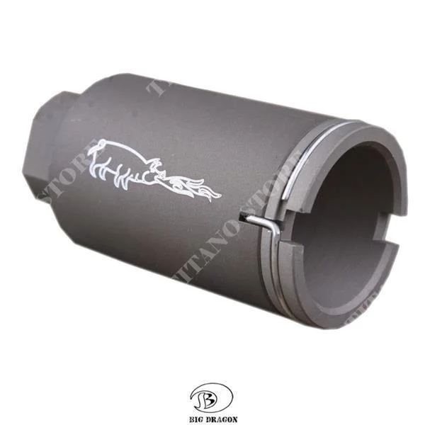 NOVESKE MINI KX3 FLASH HIDER DARK EARTH BIG DRAGON (BD-3520A)