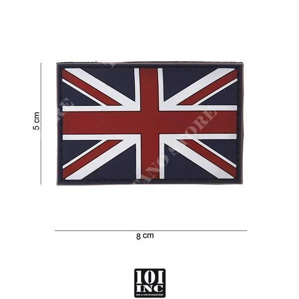 PARCHE DE PVC BANDERA ENGLAND 101 INC (444110-3518)