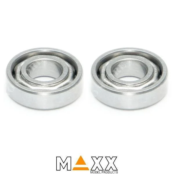2 RODAMIENTOS RADIALES 3x7x2mm ACERO TEMPLADO MODELO MAXX (MR683)