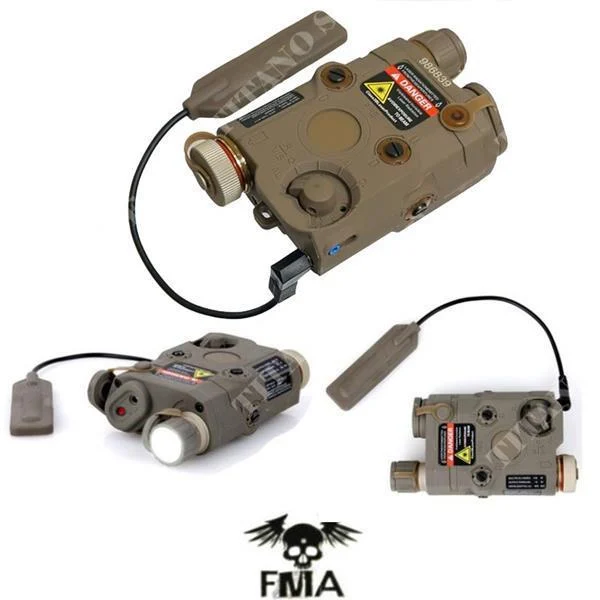 AN-PEQ15 FMA LÁSER ROJO Y LINTERNA LED DE TIERRA OSCURA (FA-TB0067)