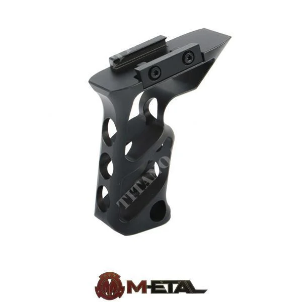 SISTEMA PICATINNY LARGO AGARRE EN ÁNGULO METAL NEGRO (ME 06005-BK)