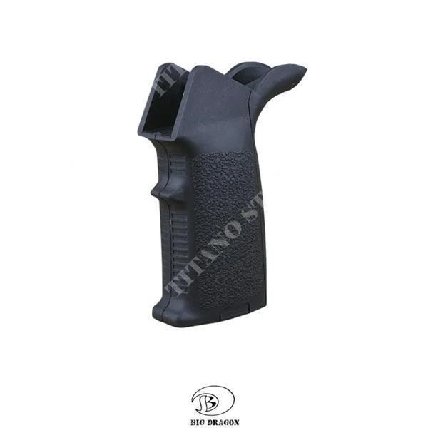 MOTOR GRIP MAP ESTILO MIAD NEGRO BIG DRAGON (BD-8993-BK)