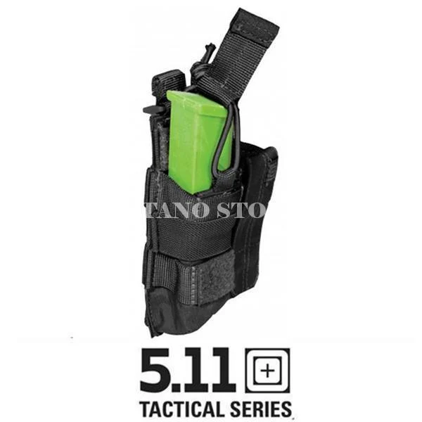 FUNDA CARGADOR DOBLE 2-C PIST 019 NEGRO 5.11 (56155-019)