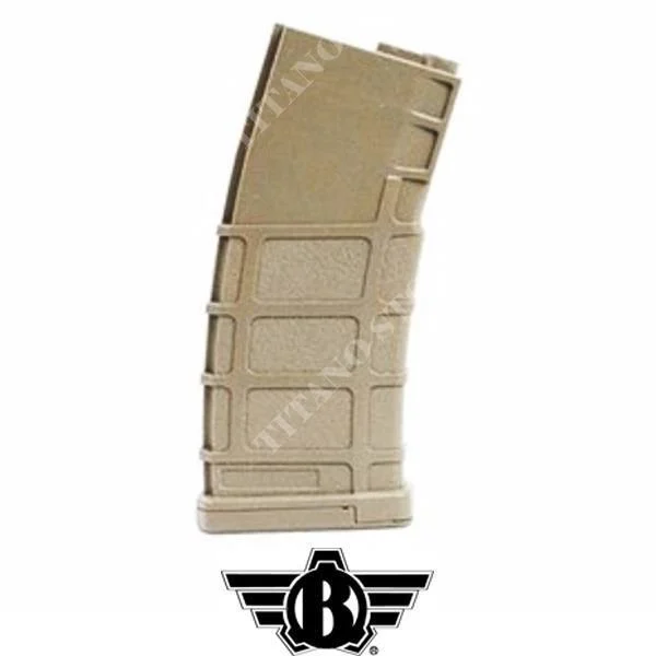 1 CARGADOR DE TAPA MEDIA M4 PMAG TAN 144 PERNO BBS (BA-065T)