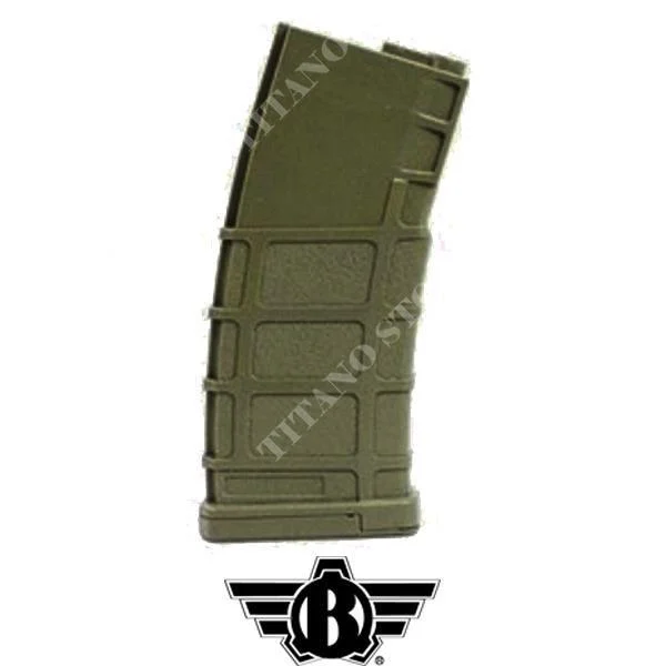 1 CARGADOR DE TAPA MEDIA M4 PMAG VERDE 140 PERNO BBS (BA-065V)
