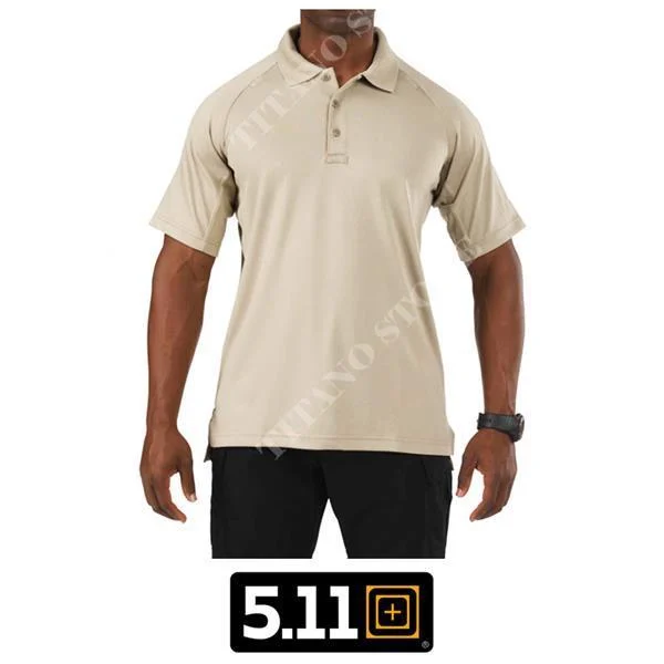 POLO DE RENDIMIENTO TG-XL 160 SILVER TAN 5.11 (71049-160-XL)