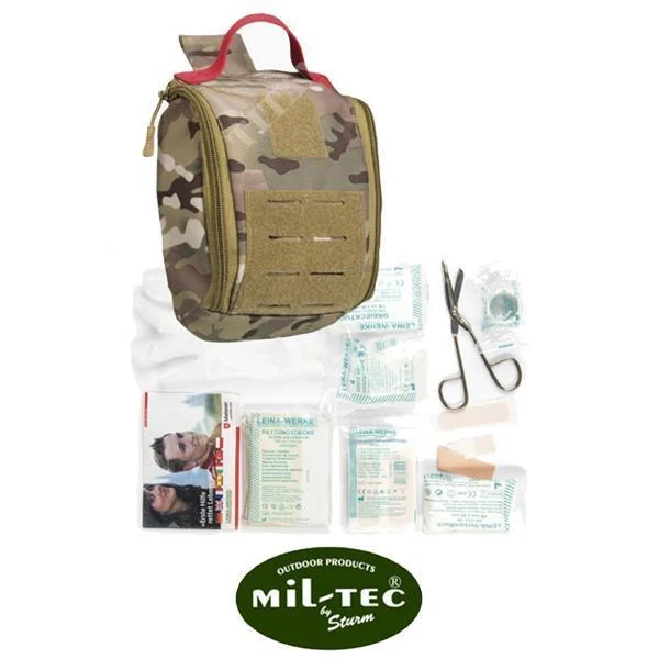 BOLSILLO IFAK POUCH 25TLG CORTADO LÁSER MULTITARN MIL TEC (16025649)