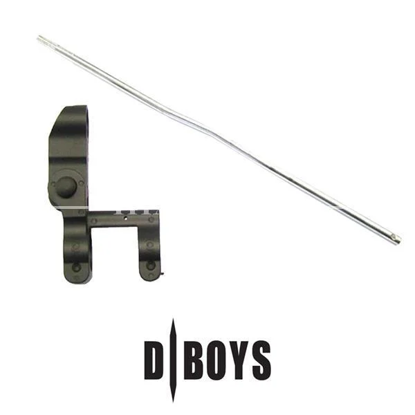 VISTA DELANTERA ABATIBLE CON VARILLA PARA M4 D-BOYS (M4C-AST)
