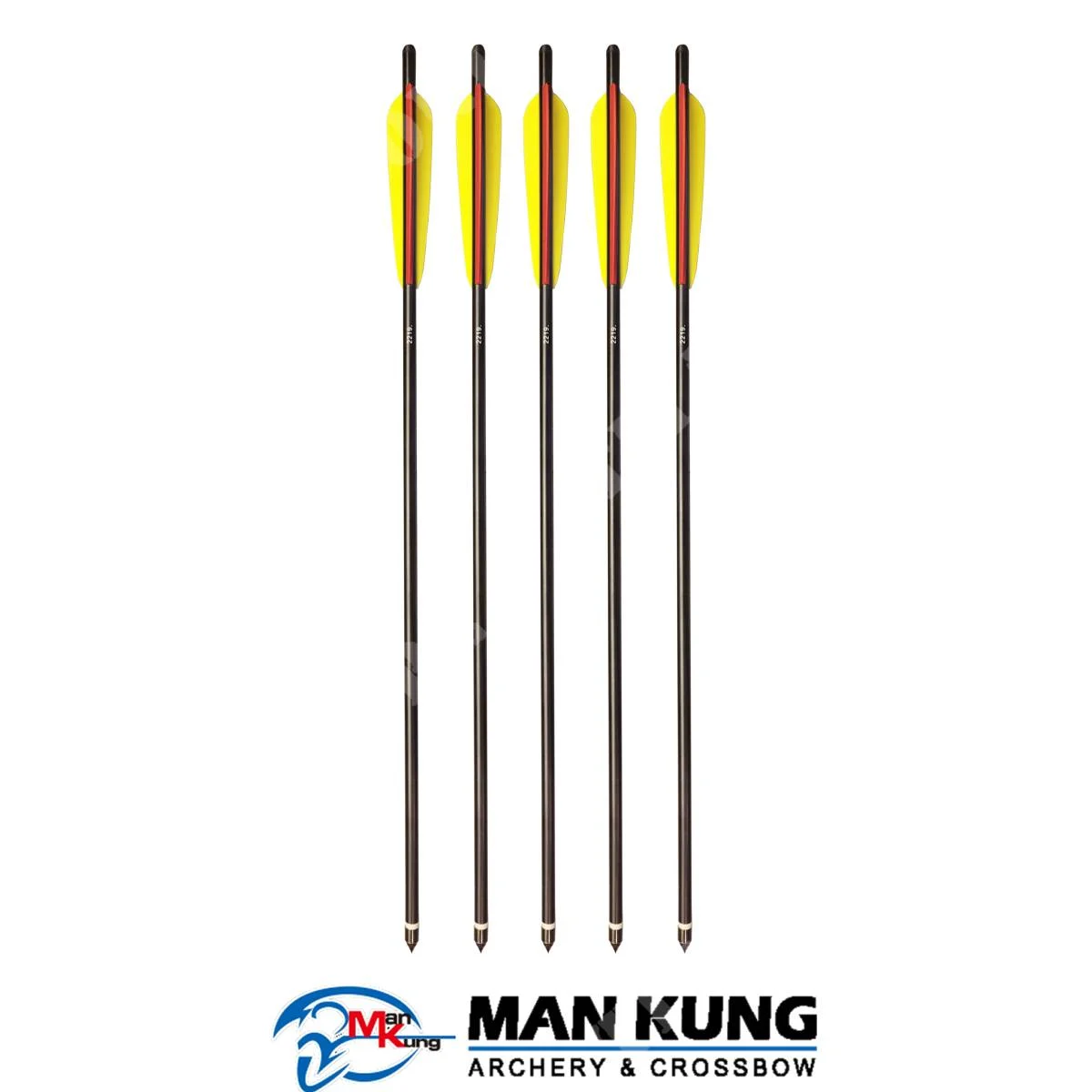 SET 5 DARDOS BANDOLA 20 "ALUMINIO MAN KUNG (D024B-5)
