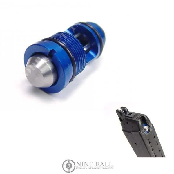 VALVULA SALIDA GAS PARA CARGADOR KSC GBB NUEVE BOLAS (587324)