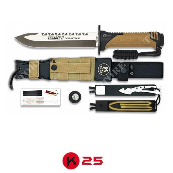 CUCHILLO TÁCTICO THUNDER II - ENERGY K25 SERIES (32133)