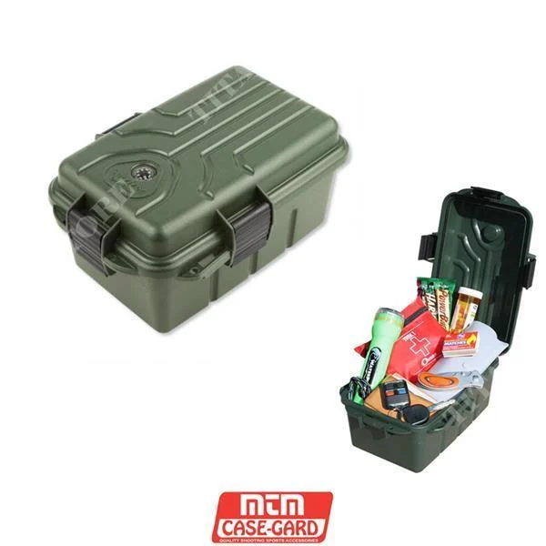 CAJA SECA DE SUPERVIVIENTE VERDE MTM CASE-GARD (S-1074)