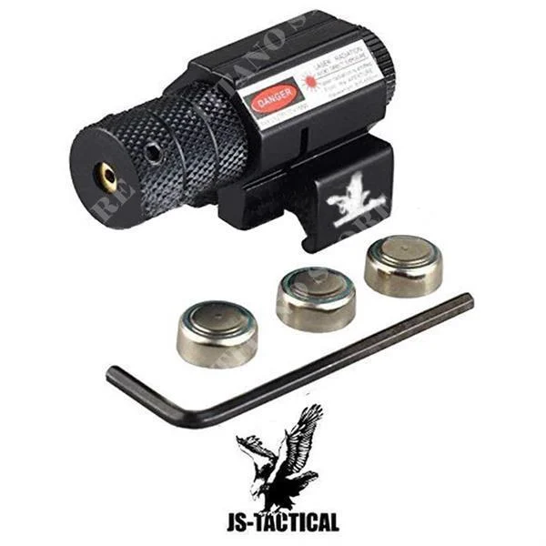 MINI LÁSER ROJO PARA PISTOLA TÁCTICA JS (JS-JG5R)