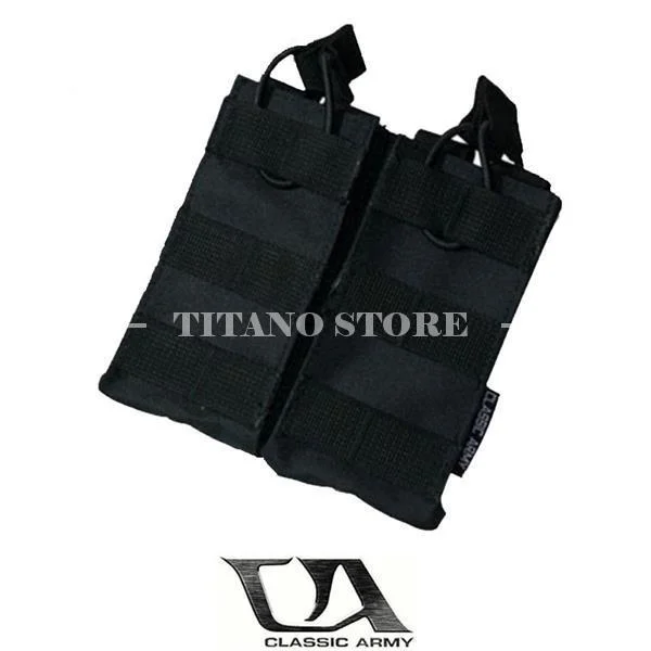 ESTUCHE CARGADOR M4 / M16 NEGRO CA (E005-B)
