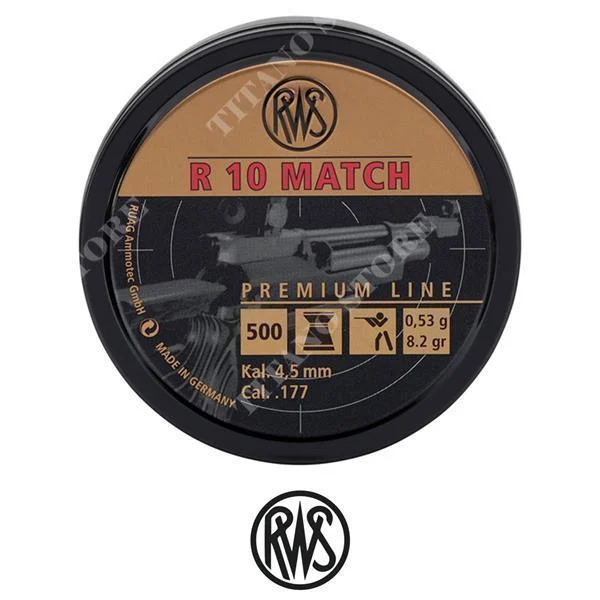 PIOMINI R10 MATCH 4,50 RWS (259-002 0,53gr)