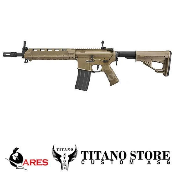 M4 STANDARD SHORT DARK EARTH CUSTOM ARES TITANO STORE (AR-M4M-T-TS03)