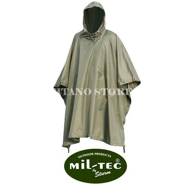 PONCHO VERDE OLIVA MIL-TEC (10630001)