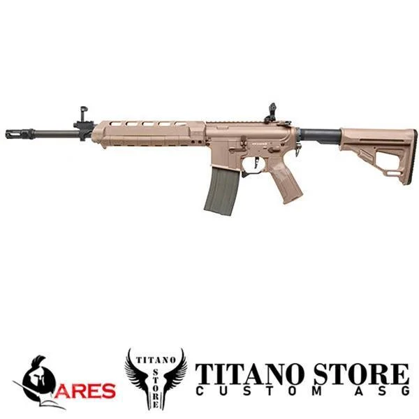 M4 EXTEND DARK EARTH CUSTOM ARES TITANO STORE (AR-M4L-T-TS03)
