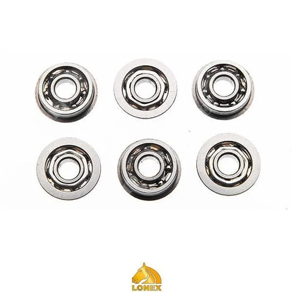 JUEGO 6 CASQUILLOS COJINETE 8MM LONEX (GB-01-38)