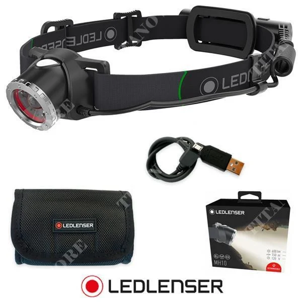 LINTERNA DELANTERA MH10 LENTE LED DE 600 LUMEN (500856)