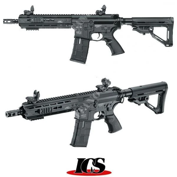 CXP-HOG RIFLE DE RETROCESO ELÉCTRICO CON CABLE TRASERO ICS NEGRO (ICS-271)