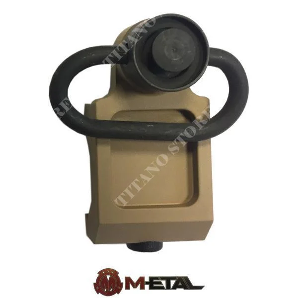 ADJUNTO DE CINTURÓN DE METAL BRONCEADO RAIL STYLE DD (ME 04004-DE)