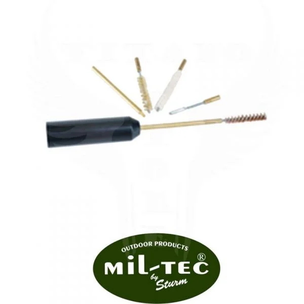 KIT DE LIMPIEZA PARA PISTOLA MIL-TEC CALIBRE 9mm (16171000)