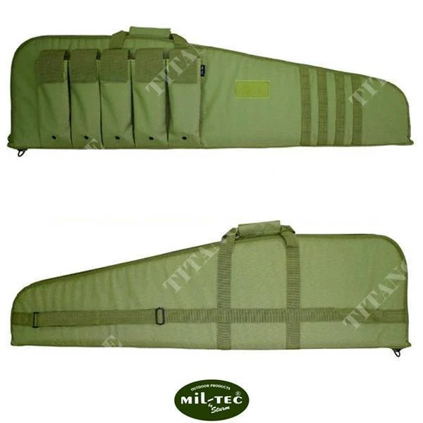 BOLSA PARA ARMAS VERDE MIL-TEC 120CM (16191001-120)
