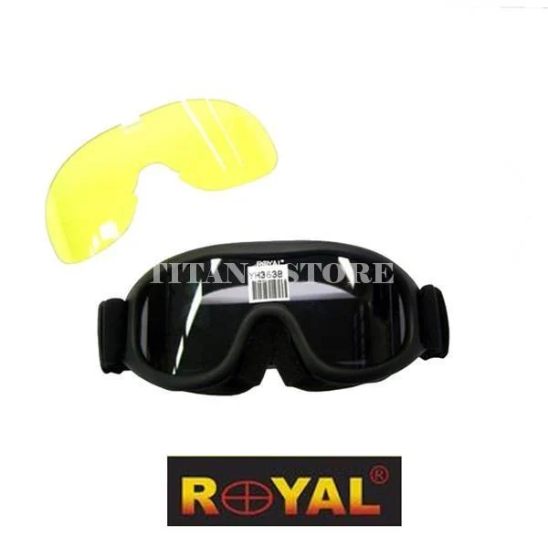 GAFAS REDONDAS SLIM NEGRA ROYAL (YH363B)
