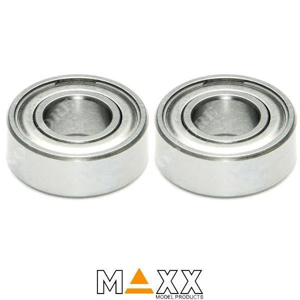 2 RODAMIENTOS RADIALES 5x11x4mm ACERO TEMPLADO MODELO MAXX (MR115ZZ)