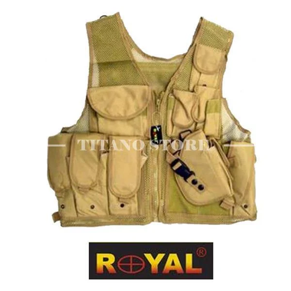 CUERPO TÁCTICO ROYAL 10 BOLSILLO (06557)