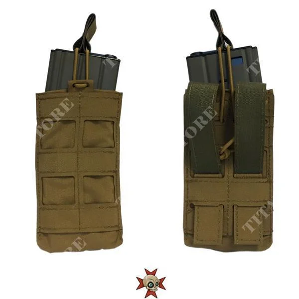 CARGADOR ÚNICO ESTUCHE ENGRANAJE TEMPLAR NEGRO (TG-SH-BL)