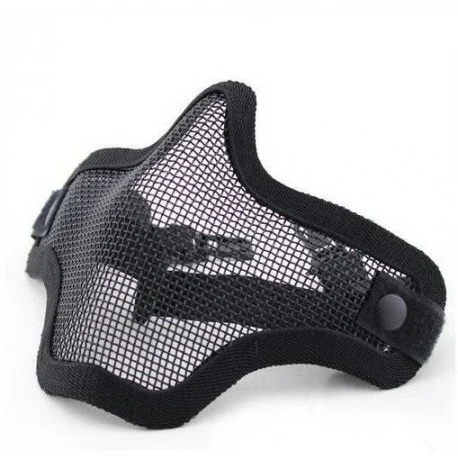 Mascara STARKER II Negro para casco Fast