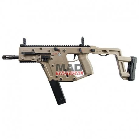 Pack Kriss Vector Krytac AEG SMG Dark Earth + 4 cargadores
