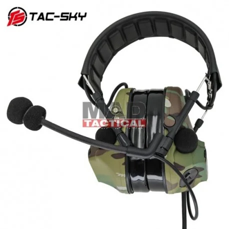 AURICULARES TAC-SKY COMTAC III ALMOHADILLAS SILICONA VERDE