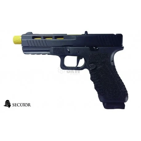 PISTOLA GAS Y CO2 GLADIUS 17 GOLD GREY SECUTOR