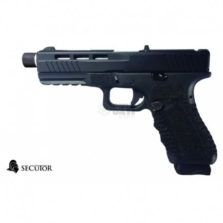 PISTOLA GAS Y CO2 GLADIUS 17 NEGRA SECUTOR