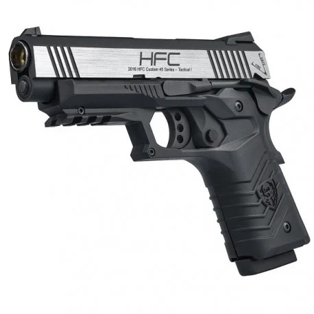 Pistola HFC GAS M1911 Silver HG-171SB-C