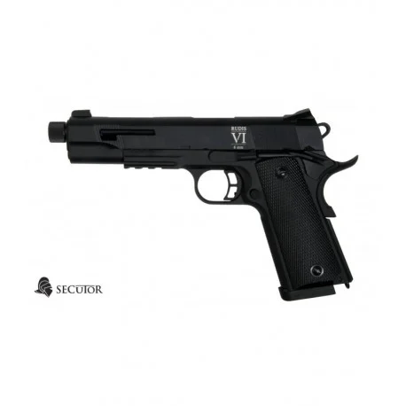 Pistola Secutor CO2 Rudis Negro