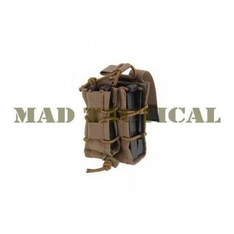 Pouch doble cargador de fusil y pistola Coyote