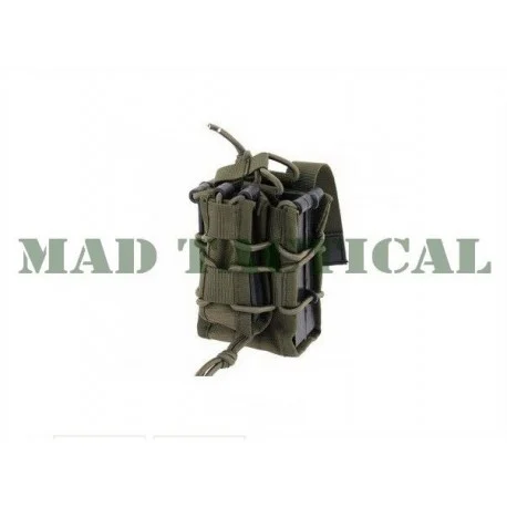 Pouch doble cargador de fusil y pistola OD