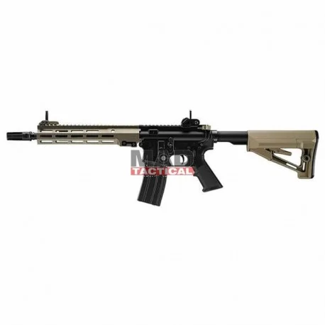 replica gbb m4 tokyo marui urg-i mk16 11.5" gbb zet system negra/tan