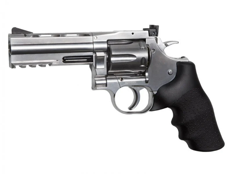 Revólver Dan Wesson 715 4" Silver ASG
