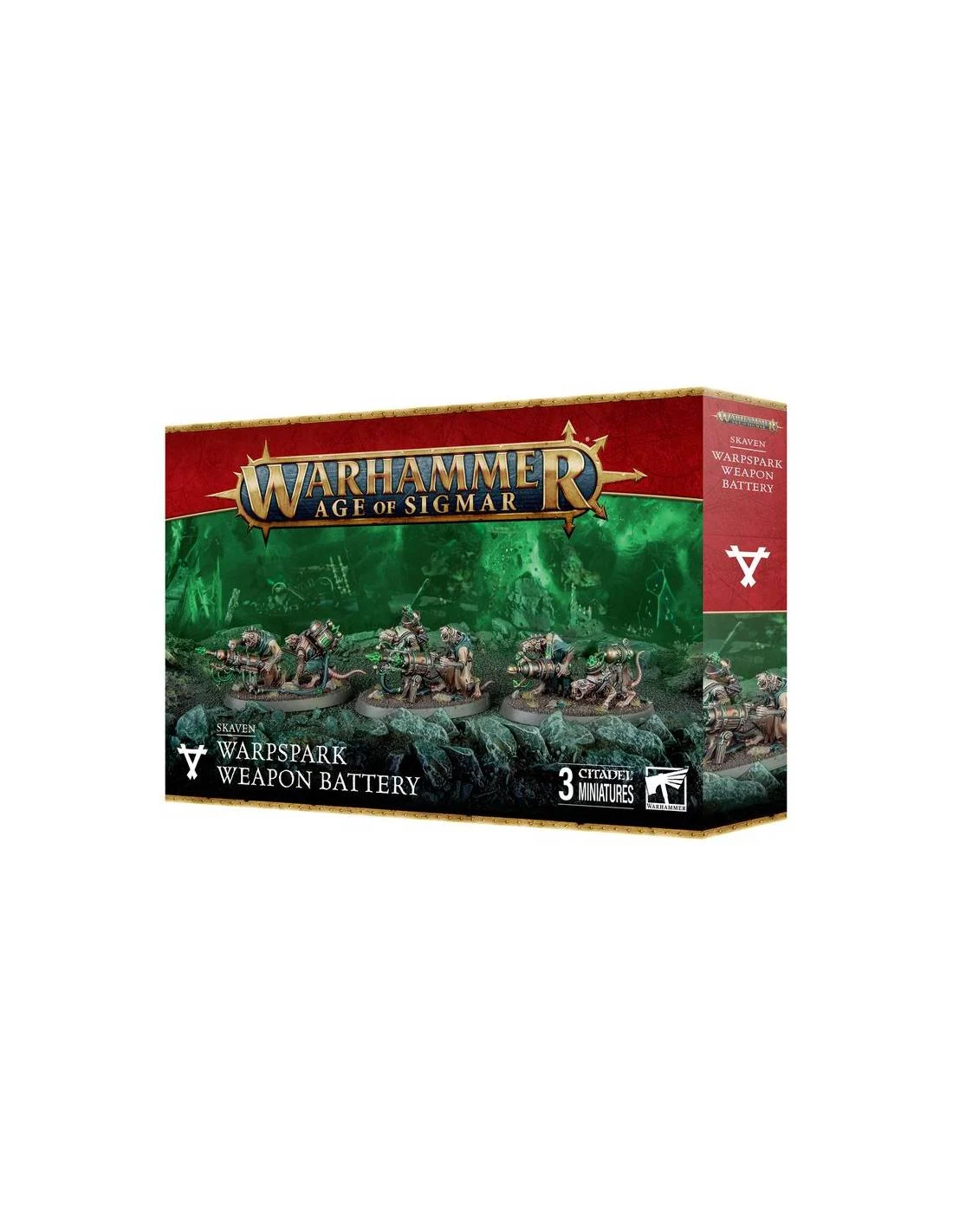SKAVEN: BATERIA DE ARMAS BRUJAS - WARHAMMER AGE OF SIGMAR -