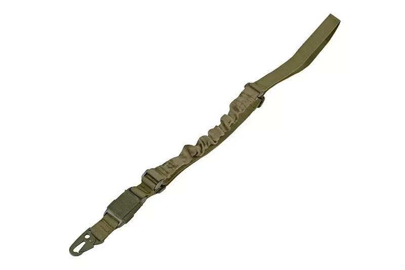 1-punto. correa punto tipo bungee - oliva