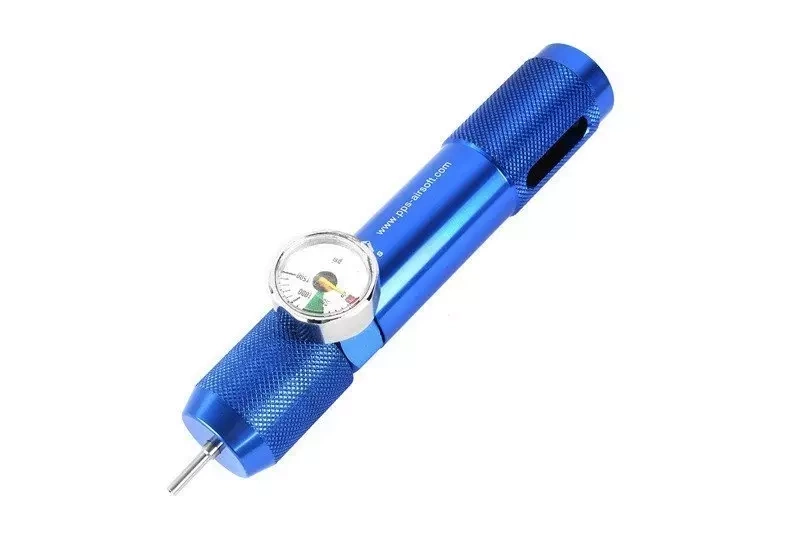 Adaptador de CO2 con manómetro
