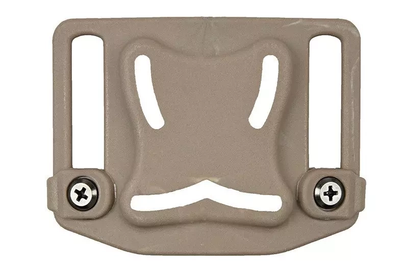 Adaptador de cinturón para fundas - bronceado